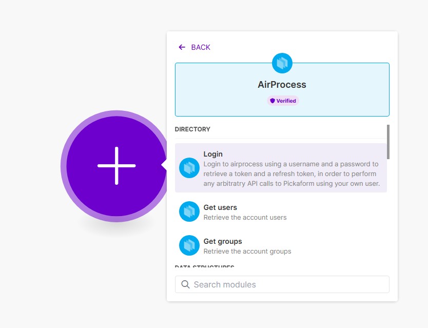 AirProcess + Make = Connexion à plus de 1500 logiciels !
